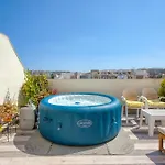 Apartman Sunsoaked Msida Penthouses With Hot Tub, Wifi & Ac By 360 Estates *