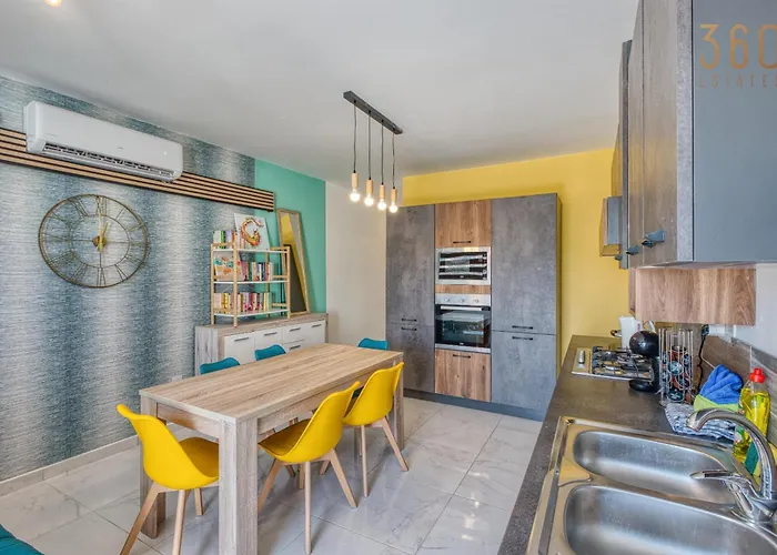 Sunsoaked Msida Penthouses With Hot Tub, Wifi & Ac By 360 Estates Apartamento