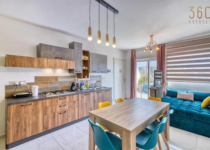 Apartamento Sunsoaked Msida Penthouses With Hot Tub, Wifi & Ac By 360 Estates Santa Vennera
