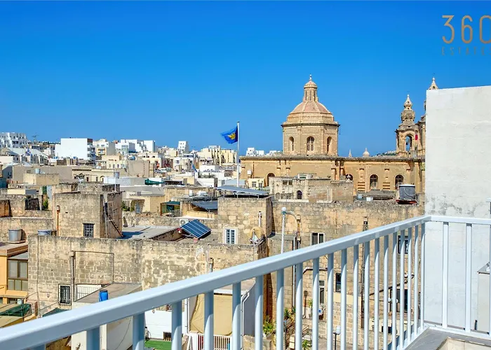 Apartamento Sunsoaked Msida Penthouses With Hot Tub, Wifi & Ac By 360 Estates Santa Vennera